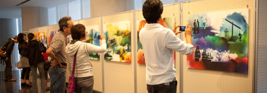 不思議なAR絵画